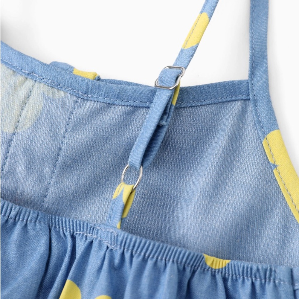 PatPat Mickey Denim Kids Dress - Girls 2T - Picture 5 of 11